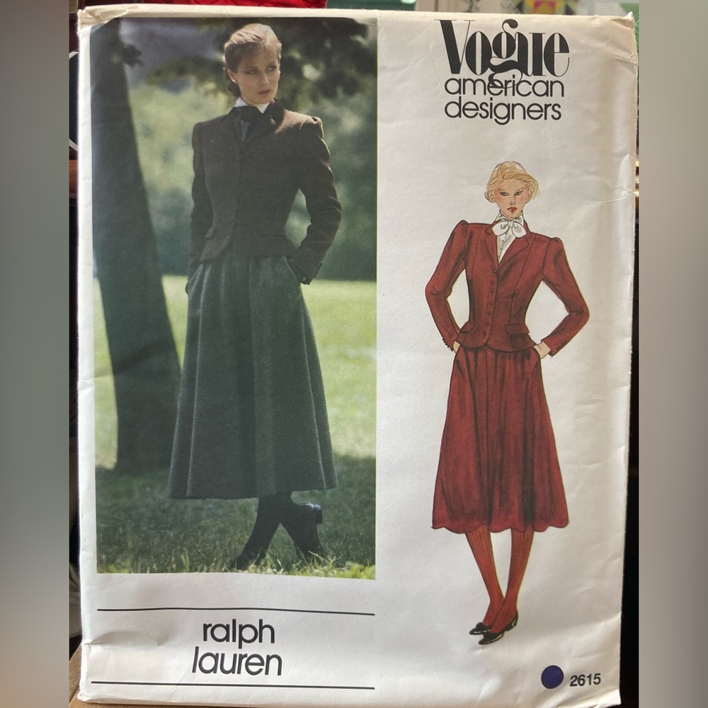 Vogue Uncut Pattern Not for sale